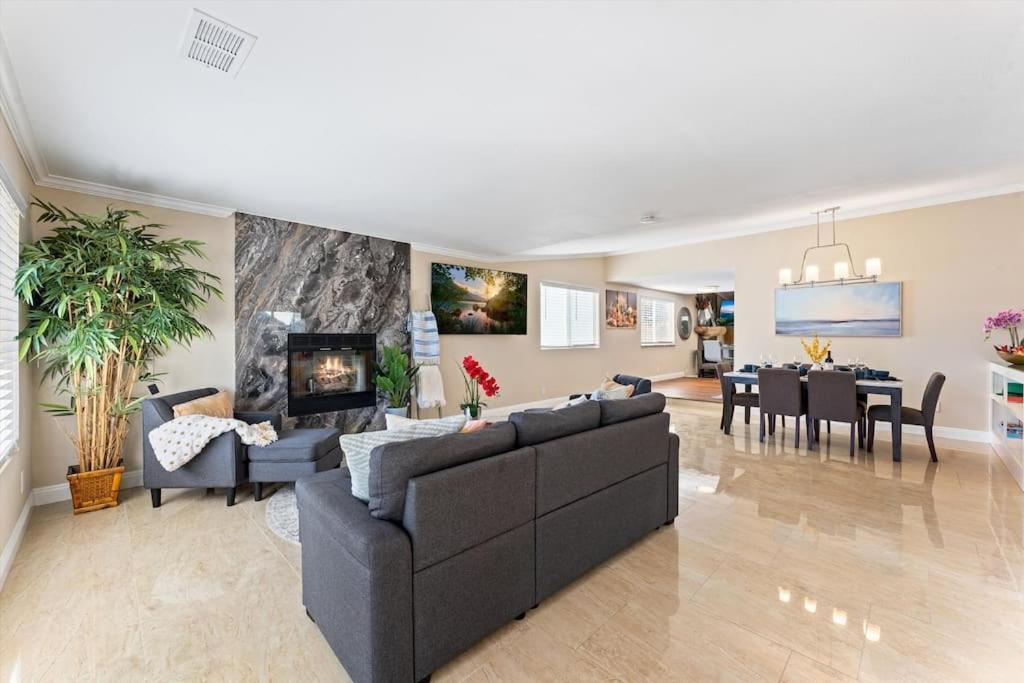 Seabreeze-Modern Home W Outdoor Living&Near Beach ฮันติงตันบีช ภายนอก รูปภาพ